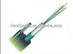 6 Core Fibre OPT - single Mode -8MM supported with steel wire GYTC8S optical fiber cable