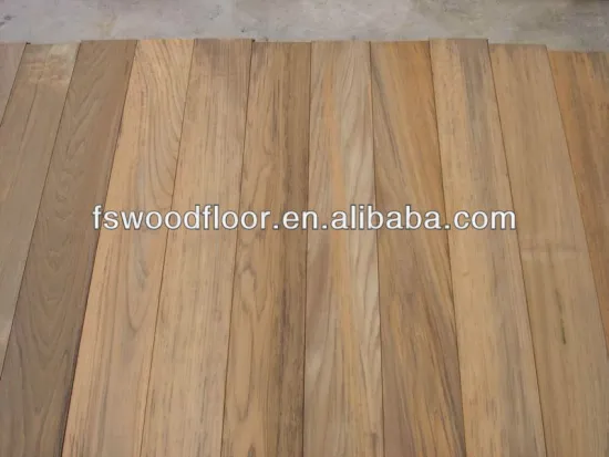 burma teak raw wood parquet flooring