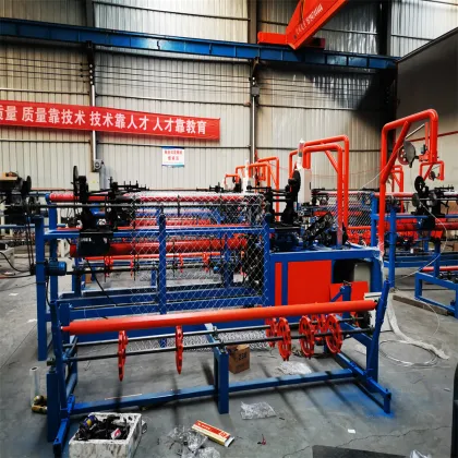 German Chain Link Wire Fence Mesh Weaving Machines