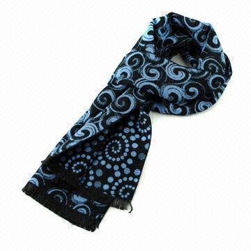 Scarf, Made of 100% Viscose, Available in Various Styles