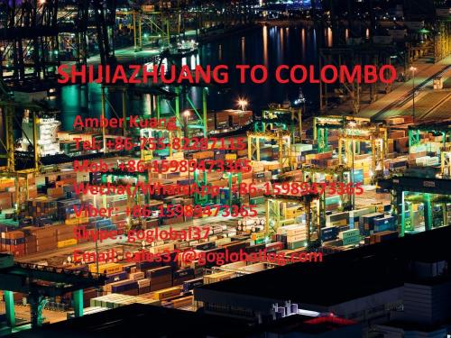 Hebei Shijiazhuang Fret maritime au Sri Lanka Colombo