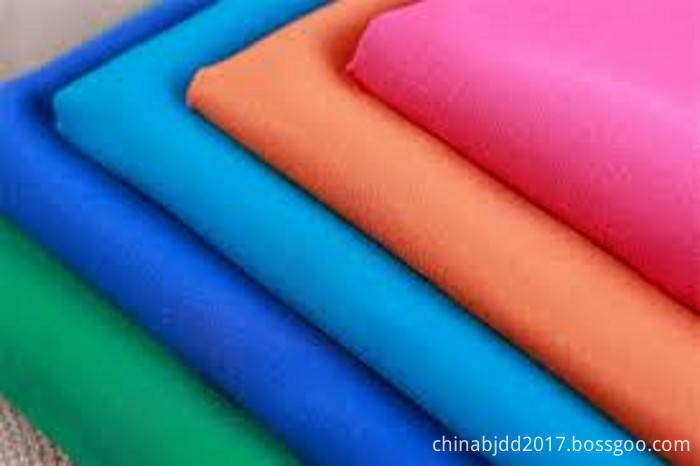 Cloth fabric polyester and cotton textile 