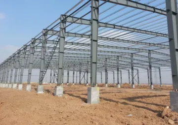 prefabricated industrial steel structure warehouse