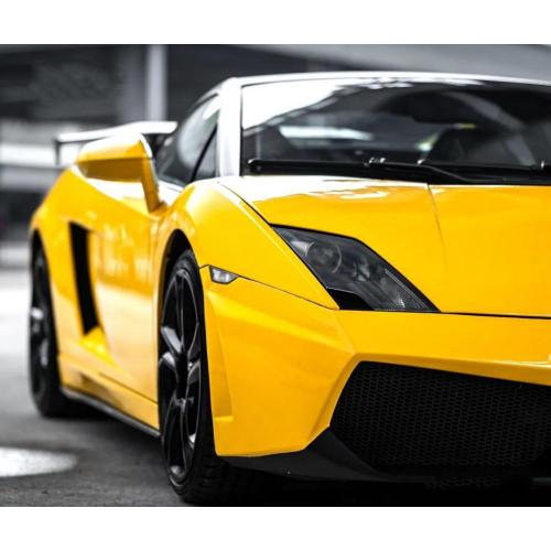 Ultra Gloss Sunflower Yellow Car Vinyl Wrap