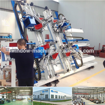 Automatic pvc doors and windows making machine for plant