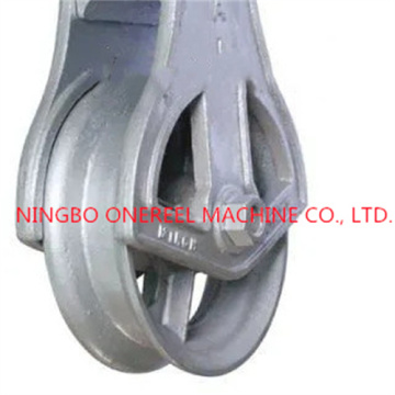 Steel Wire Rope Trawl Pulley Carbon Block