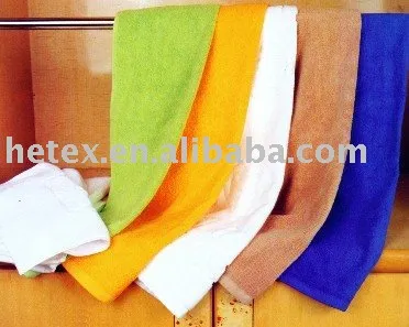 Fine fibers cotton face towel