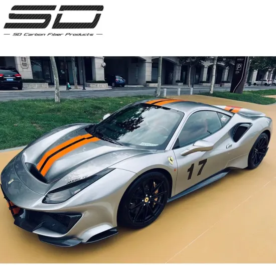 Pista Style Full Bodykit for Ferrari 488 GTB/Spider Upgrade