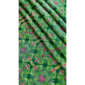 Tela de seda Gambiered de Grassland Post Road