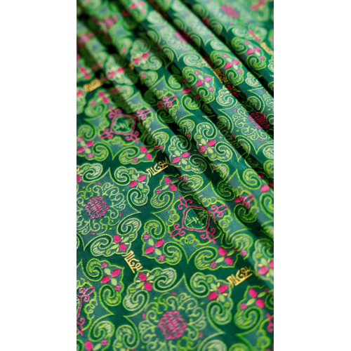 Tela de seda Gambiered de Grassland Post Road