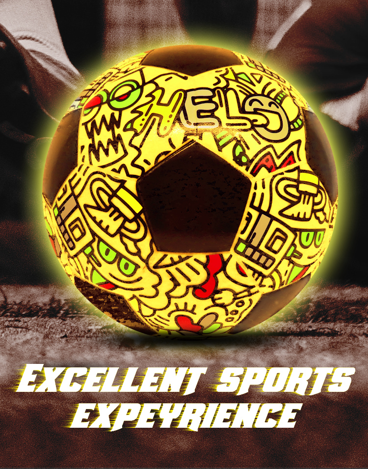 glow in the dark soccer ball