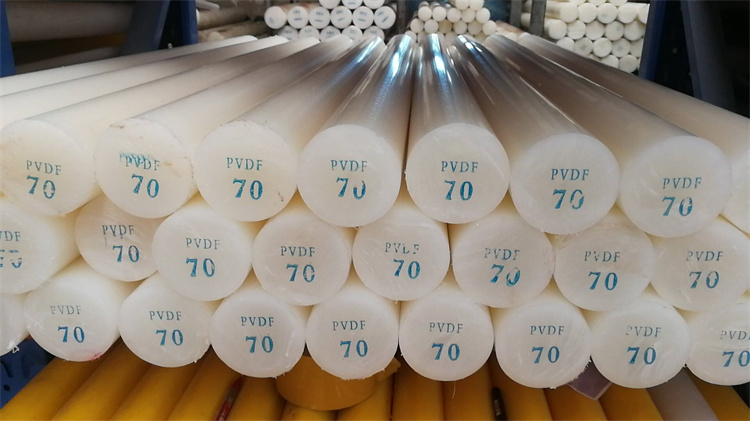 PVDF rúd nagy szilárdságú PVDF