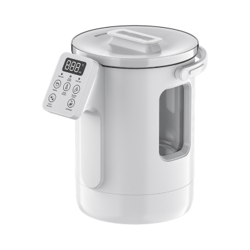 Contemporary Electric Thermo Pot with Easy-Clean Glass Interior