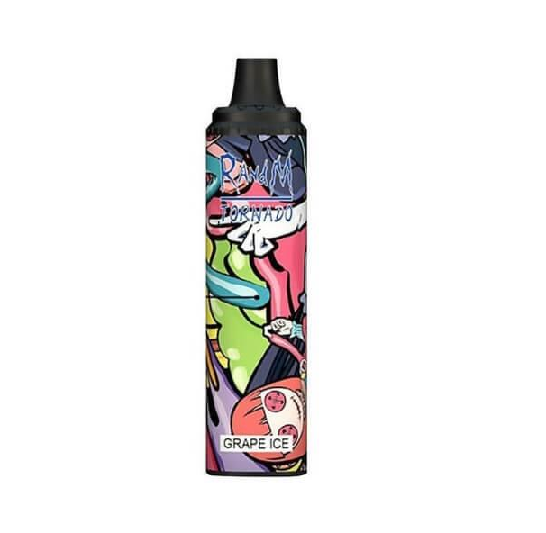 Einweg -Vape E -Zigarette 6000 Puffs Randm Tornado