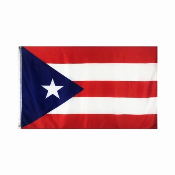Anpassad design Polyester Puerto Rico National Flag