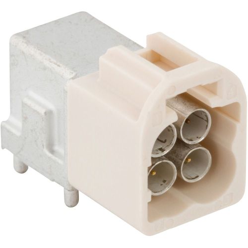 Right Angle Male Mini Fakra PCB Mount Connector