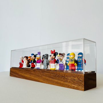 Acrylic Minifigure Display Case Box - Clear Storage Solution