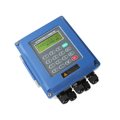 RS485 Portable Ultrasonic Flowmeter - Wall Mounting Ultrasonic Liquid/Water Flow Meter