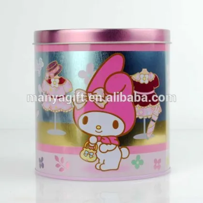 My Round Melody Tin Tissue Box Holder Wholesale Sanrio