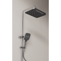 New Space Aluminum Shower Set with Undermount Faucet