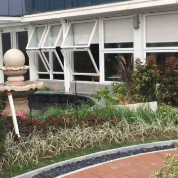 Modern Aluminum Glass Folding Window with Tempered Glass and Soundproof Aluminum Alloy