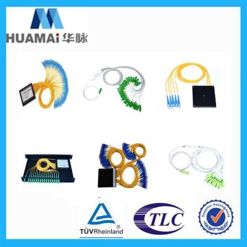 ISO9001 ftth fttx couplers in optical fiber