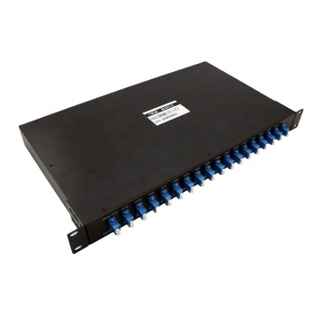 18 Channel DWDM/CWDM FTTH Rack Mount WDM System with LC Duplex Connector for 5G