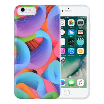 Colorful Paintings IMD Iphone8 Plus Full Protection Case