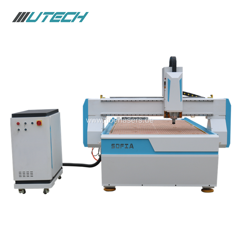 Atc Cnc Router with 4 linear change tools