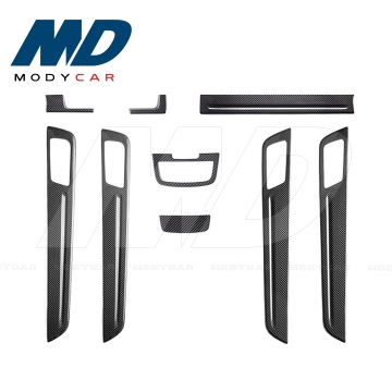 Carbon Faser-Innenausstattung (9 PCs) für 2018-2019 Porsche Cayenne 9Y0