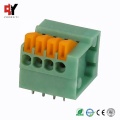 Spring 2.54mm Pitch PCB Spring Terminal Block Connector