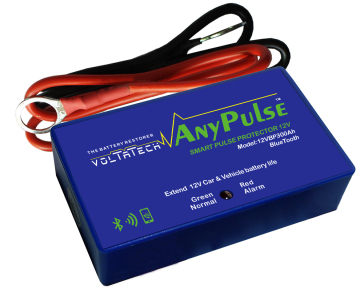 12V Car Battery Protector with BlueTooth
