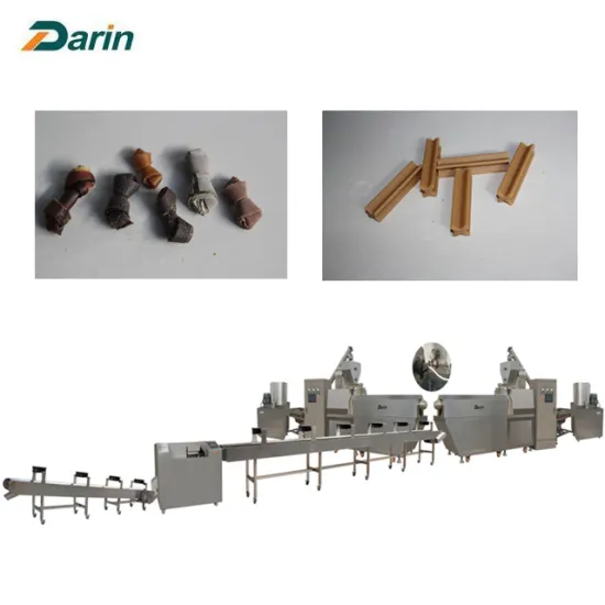 pet food extrusion machine Chewing Product Plant