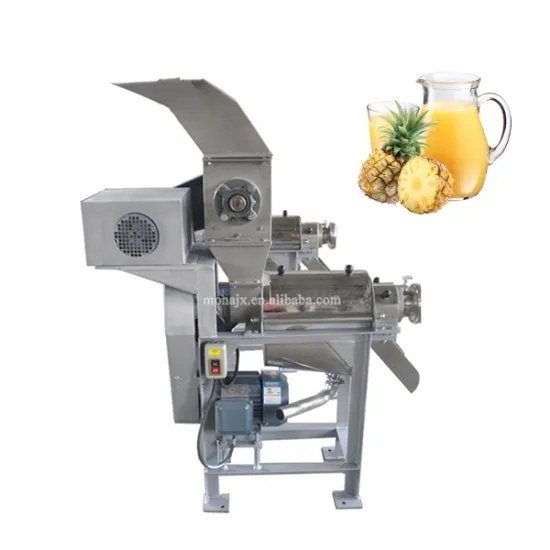 Commercial Fruit Processing Machines: Coconut Milk Screw Press, Orange Apple Juicer Extractor, and Multi-Fruit Juice Making Solutions
