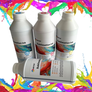 1000ml 1L CMYK White Sublimation Encre pour Epson XP600 I3200 DX5 DX11 TX800 L8050 L805 I130 L3150 L3110