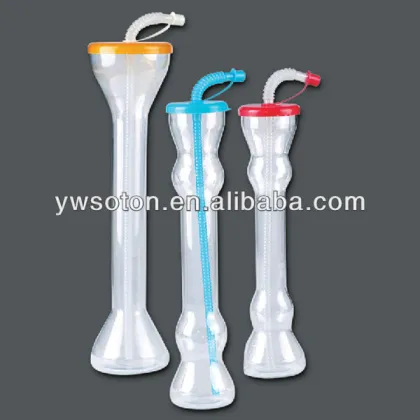 straw cup/party yard/yard glasses cup with straw