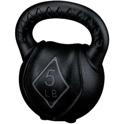 KB01 5/10/15 pound blow-molded dumbbells