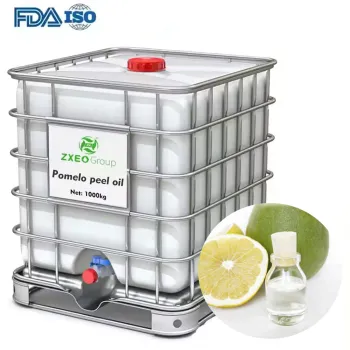 Wholesale Bulk 100% Pure Undiluted Therapeutic Grade High Quality Quintuple Pomelo Peel Essential Oil with 80% Cinene