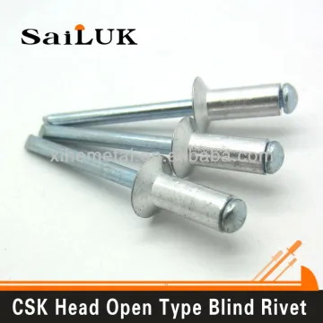 Waterproof aluminum csk blind rivets Fastener Manufacturer