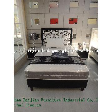 Economic hotel bed base good price hotel bed frame hotel bedroom set