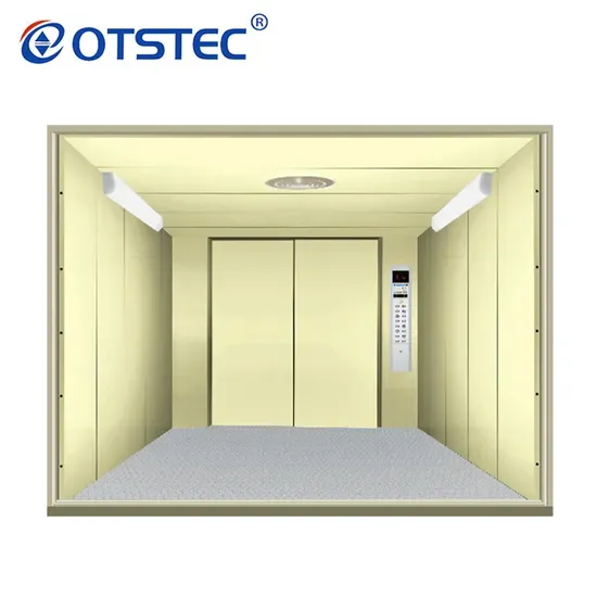 Custom Freight Elevator for Warehouse Machine Room