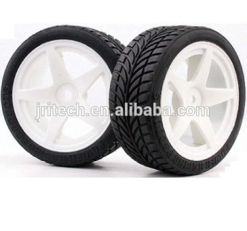 High Quality RC 1/8 On Road soft Rubber Racing wheels