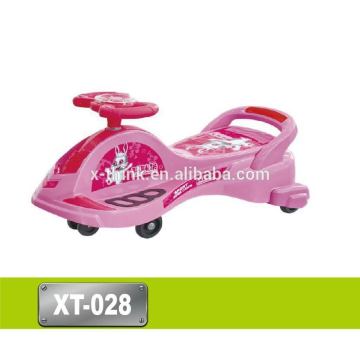 Hot sale 4 wheels baby swing car