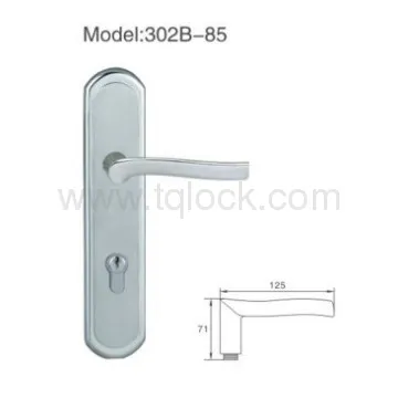 Top-sale stainless steel door locksets with 85 lock body