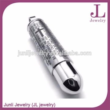 Lord Prayer Bullet Pendant Custom Stainless Steel Bullet Necklace Pendant