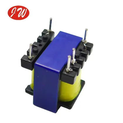 ferrite core transformer EE13 blue-yellow transformer