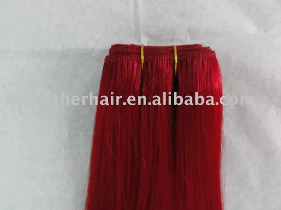 Silky straight 24" human hair weaving
