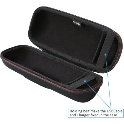 Customized Wireless Bluetooth Speaker Protection Bag - Shockproof Portable EVA Case for JBL