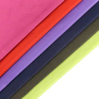 Factory Wholesaler: 300T 50D Waterproof Polyester Pongee Lining Fabric Rolls