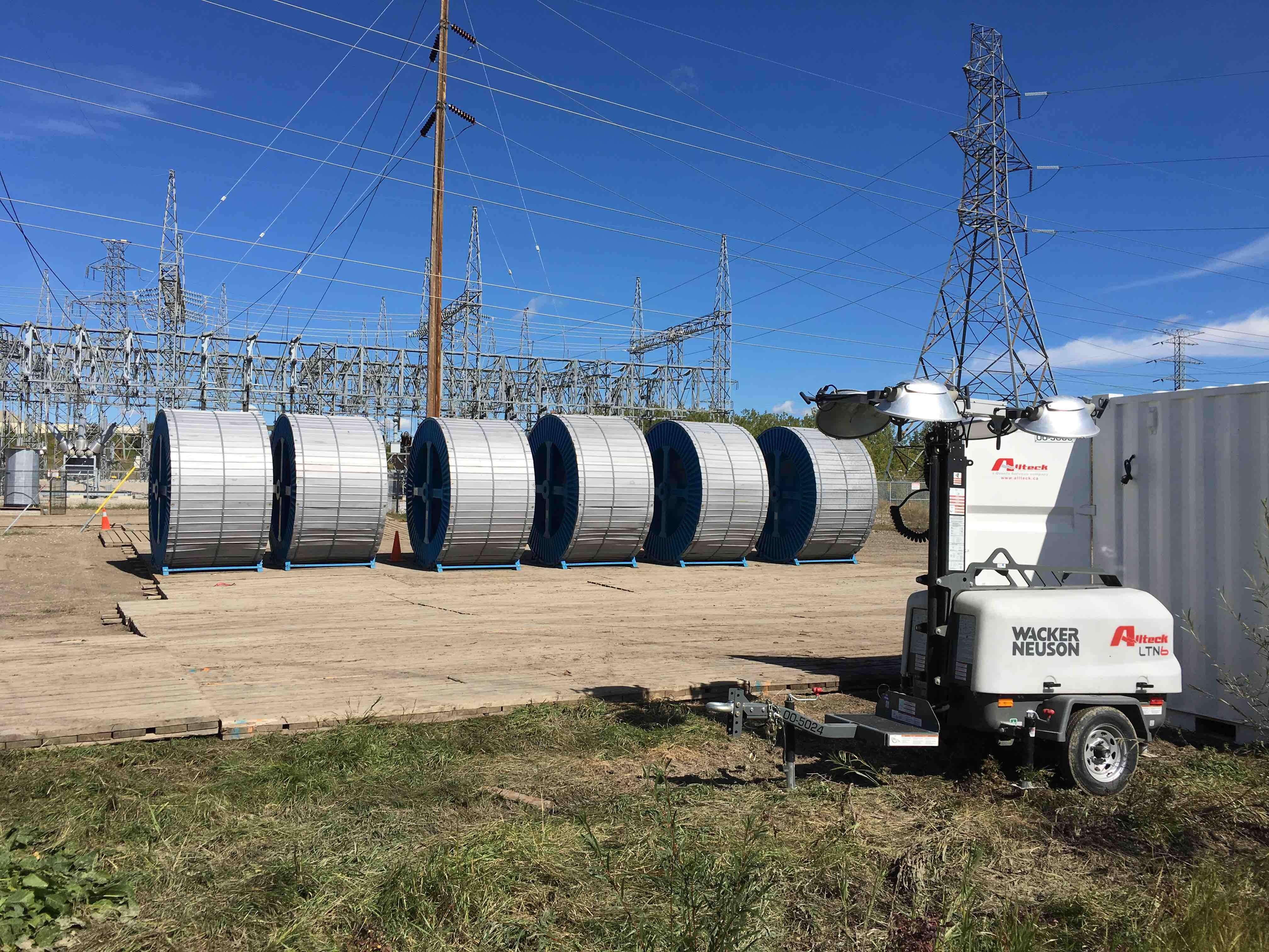 132KV CABLE READO FOR LAYING OUT ON THE JOBSITE